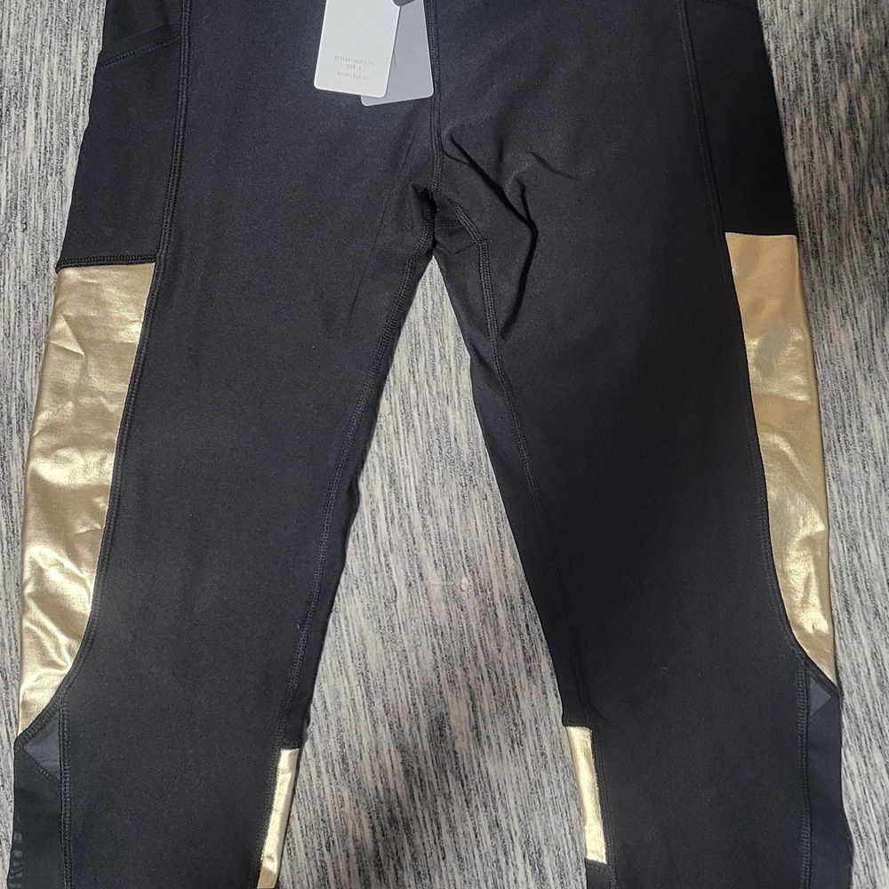 Gottex Black Moisture-Wicking Leggings